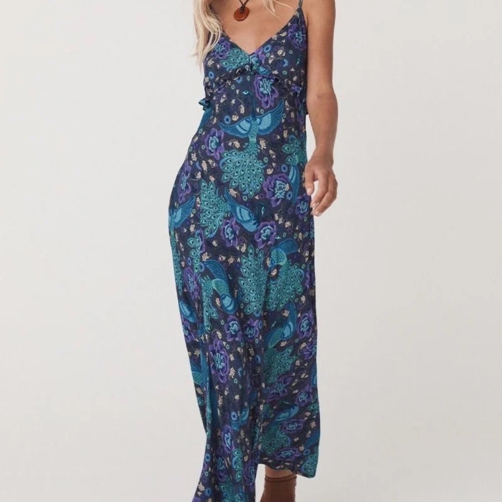 NWT Bohème Bias Slip Dress-Baltic